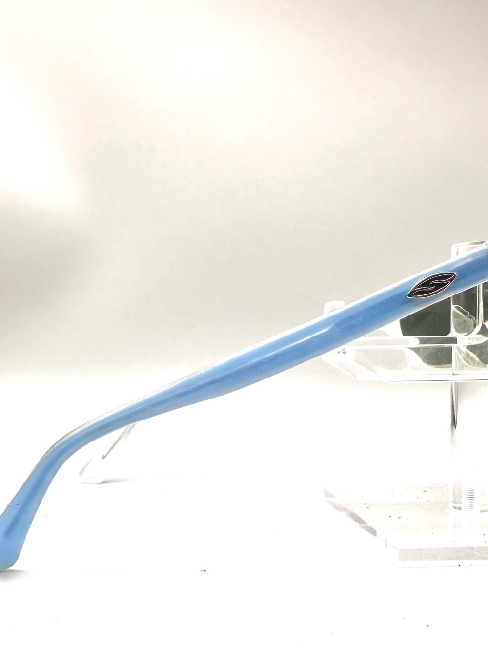 Smith Southbound Sunglasses Light Blue Frame Glass Lens Sport Wrap - Picture 3 of 7
